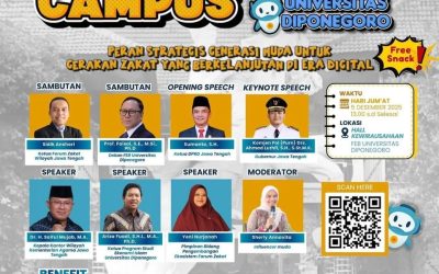 Zakat Goes to Campus 2025 Chapter Jawa Tengah Hadir di Universitas Diponegoro